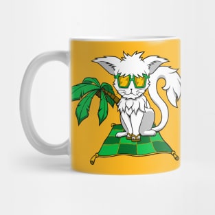 chat en vacances Mug